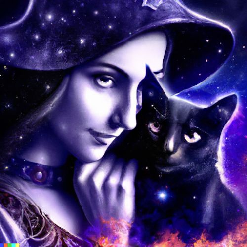 The real reason why witches have black cats.